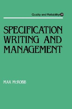 portada specification writing and management (en Inglés)