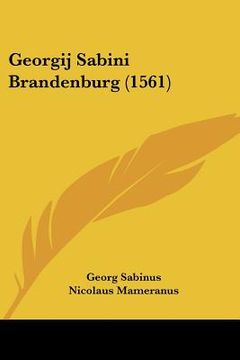 portada Georgij Sabini Brandenburg (1561) (in German)