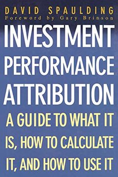 portada Investment Performance Attribution (en Inglés)