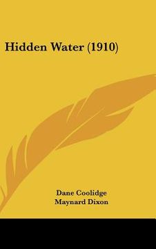 portada hidden water (1910) (in English)