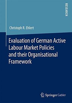 portada Evaluation of German Active Labour Market Policies and their Organisational Framework