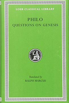 portada Philo: Questions and Answers on Genesis (Loeb Classical Library no. 380) (en Inglés)