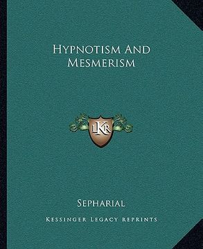 portada hypnotism and mesmerism