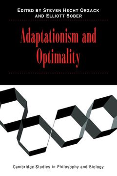 portada adaptationism and optimality (en Inglés)