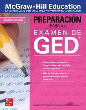 portada Mcgraw-Hill Education Preparacion Para el Examen de Ged, Tercera Edicion (Test Prep)