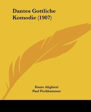 portada dantes gottliche komodie (1907) (en Inglés)