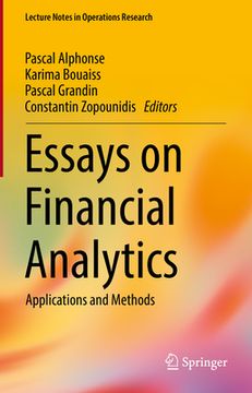 portada Essays on Financial Analytics: Applications and Methods (en Inglés)