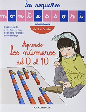 portada Los Pequeños Montessori - Aprendo los Numeros del 0 al 10