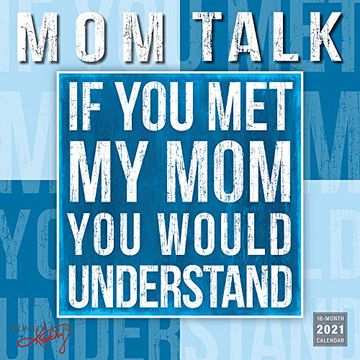 portada Mom Talk 2021 Calendar (en Inglés)