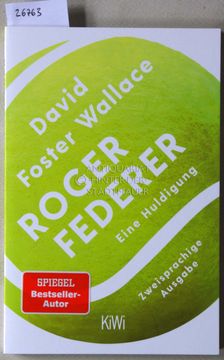 portada Roger Federer - Eine Huldigung. Zweisprachige Ausgabe. (Dt. -Engl. )