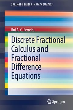 portada Discrete Fractional Calculus and Fractional Difference Equations (in English)