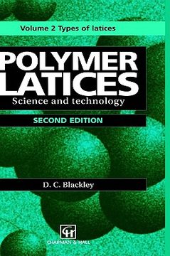portada polymer latices: science and technology volume 2: types of latices (en Inglés)