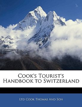 portada cook's tourist's handbook to switzerland (en Inglés)