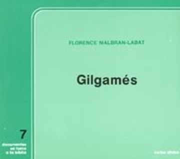 portada Gilgamés (Documentos en torno a la Biblia) (in Spanish)