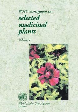 portada who monographs on selected medicinal plants