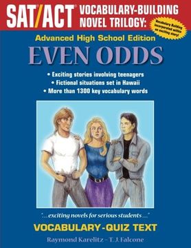 portada Even Odds: Advanced High School Vocabulary-Quiz Text (SAT/ACT Vocabulary-Building Novel Trilogy)