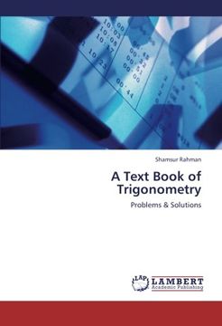 portada a text book of trigonometry (en Inglés)