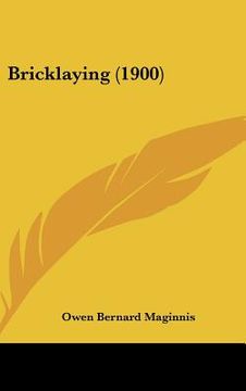 portada bricklaying (1900) (en Inglés)