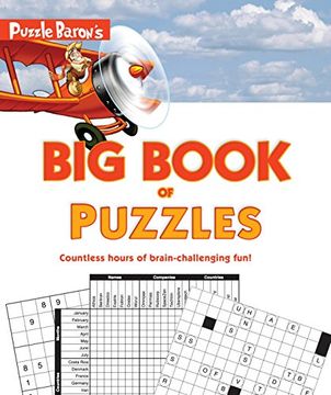 portada Puzzle Baron's big Book of Puzzles: Countless Hours of Brain-Challenging Fun! (en Inglés)