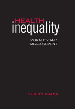 portada Health Inequality: Morality and Measurement (en Inglés)