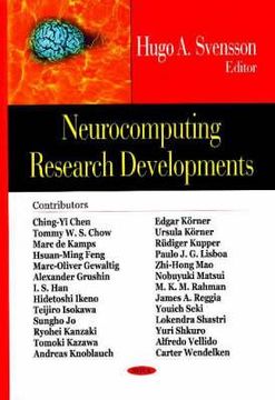 portada neurocomputing research developments (en Inglés)