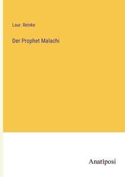 portada Der Prophet Malachi (en Alemán)