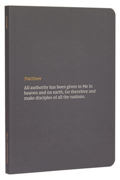 portada NKJV Scripture Journal - Matthew: Holy Bible, New King James Version (in English)
