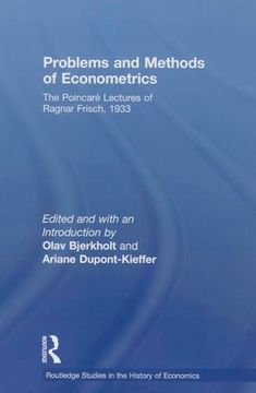 portada Problems and Methods of Econometrics (Routledge Studies in the History of Economics)