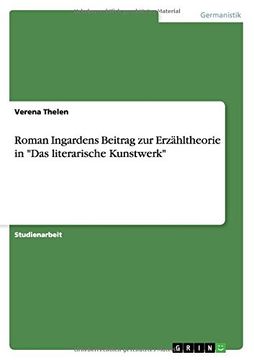 portada Roman Ingardens Beitrag zur Erzähltheorie in "Das literarische Kunstwerk" (German Edition)