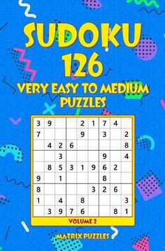 portada SUDOKU 126 Very Easy to Medium Puzzles (en Inglés)