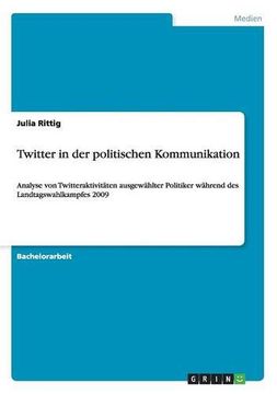 portada Twitter in der politischen Kommunikation (German Edition)