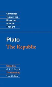 portada Plato: 'the Republic' Hardback (Cambridge Texts in the History of Political Thought) (in English)