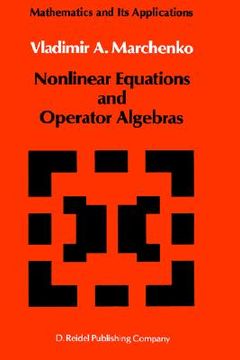 portada nonlinear equations and operator algebras (en Inglés)
