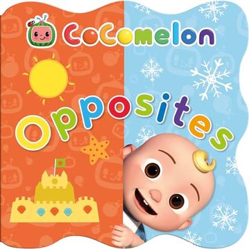 portada Official Cocomelon: Opposites: A fun Early Learning Board Book for Children Aged 1, 2, 3 and 4 Years