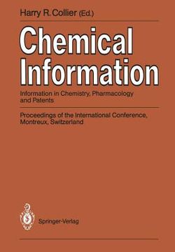 portada chemical information: information in chemistry, pharmacology and patents proceedings of the international conference, montreux, switzerland,