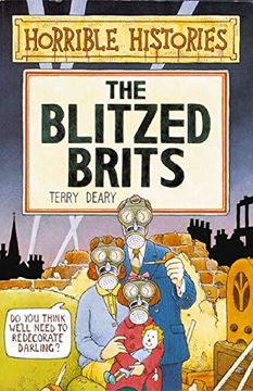 portada The Blitzed Brits (Horrible Histories) (en Inglés)