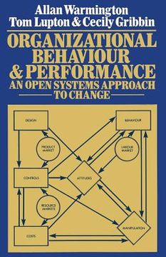 portada Organizational Behaviour and Performance: An Open Systems Approach to Change (in English)