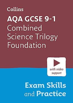 portada Collins GCSE Science 9-1 -- Aqa GCSE 9-1 Combined Science Trilogy Foundation Exam: Interleaved Command Word Practice (en Inglés)