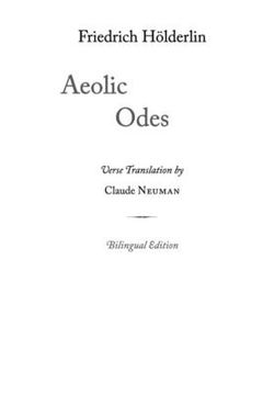portada Aeolic Odes (in English)