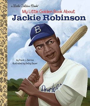 portada My Little Golden Book About Jackie Robinson (en Inglés)