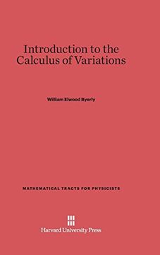 portada Introduction to the Calculus of Variations (Mathematical Tracts for Physicists) (in English)