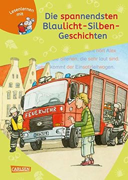 portada Lesemaus zum Lesenlernen Sammelbände: Die Spannendsten Blaulicht-Silben-Geschichten: Extra Lesetraining? Lesetexte mit Farbiger Silbenmarkierung (in German)
