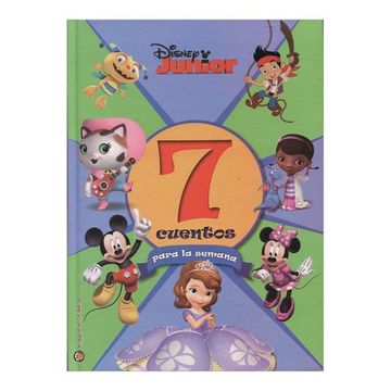 portada 7 Cuentos para la semana. Disney junior (in Spanish)