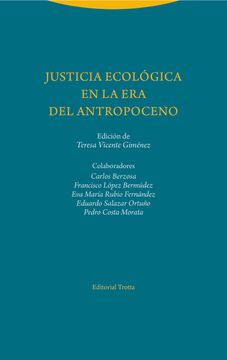 portada Justicia Ecológica en la era del Antropoceno