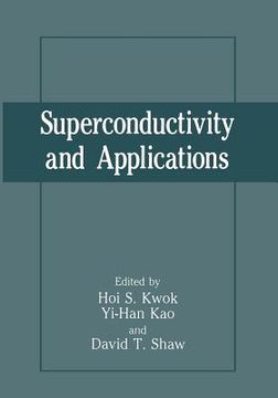 portada Superconductivity and Applications (en Inglés)