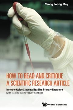 portada How to Read and Critique a Scientific Research Article: Notes to Guide Students Reading Primary Literature (With Teaching Tips for Faculty Members) 