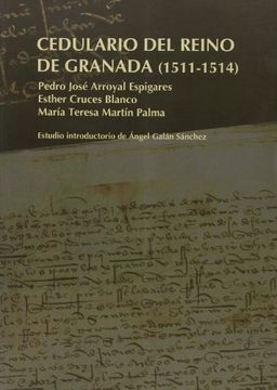 portada Cedulario del Reino de Granada (1511-1514)