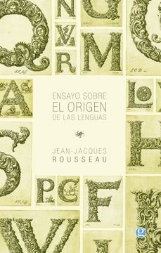 portada Ensayo Sobre el Origen de las Lenguas (in Spanish)