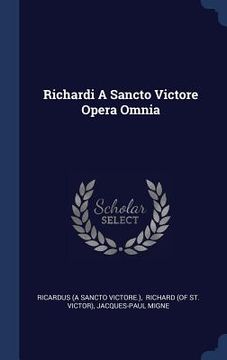 portada Richardi A Sancto Victore Opera Omnia