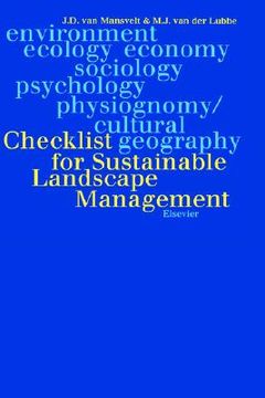 portada checklist for sustainable landscape management: final report of the eu concerted action air3-ct93-1210 (en Inglés)